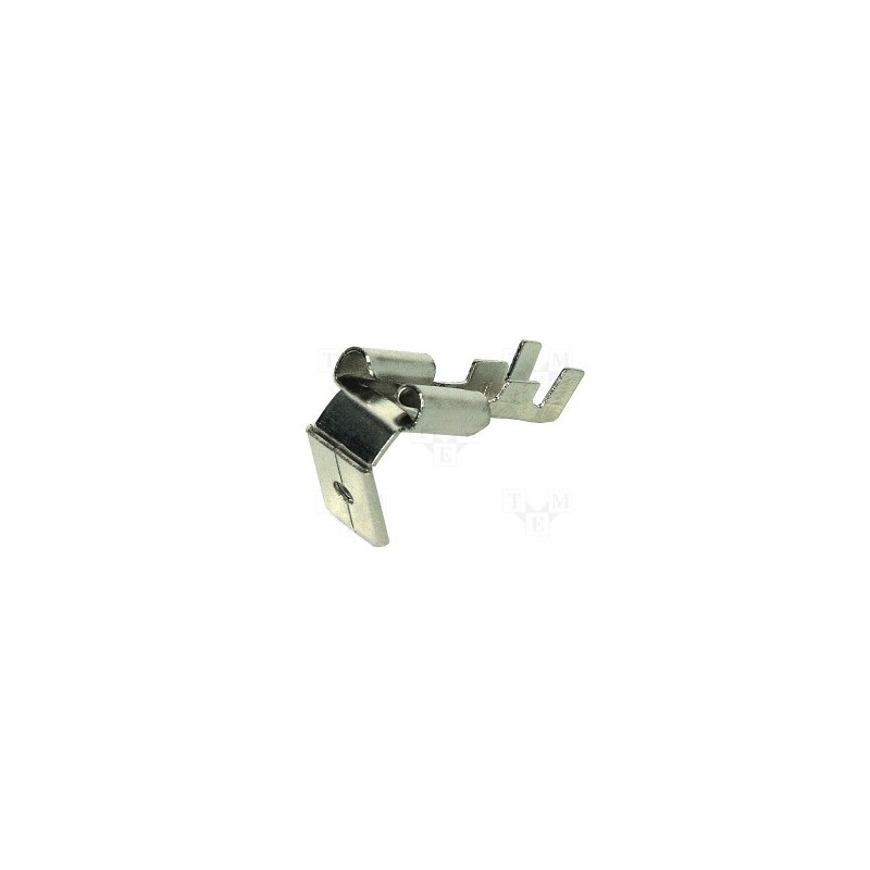 TERMINAL ENCHUFABLE MACHO-HEMBRA 6 3mm 10 UNIDADES