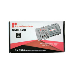 CENTRAL AMPLIFICADORA 3 ENTRADAS 40dB FILTRO 5G