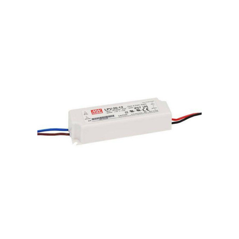 FUENTE ESTANCA MEANWELL LPV2012 12VCC 1 67A 20W