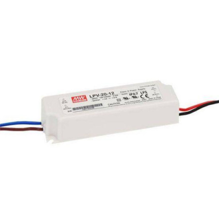 FUENTE ESTANCA MEANWELL LPV2012 12VCC 1 67A 20W
