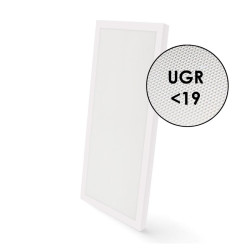 PANEL RECTANGULAR LED 90X30 36W CCT