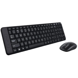 KIT TECLADO RATON LOGITECH WIRELESS COMBO MK220