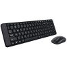 KIT TECLADO RATON LOGITECH WIRELESS COMBO MK220