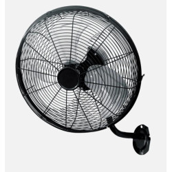 VENTILADOR DE PARED 90W NEGRO/PLARA ORIENTABLE 