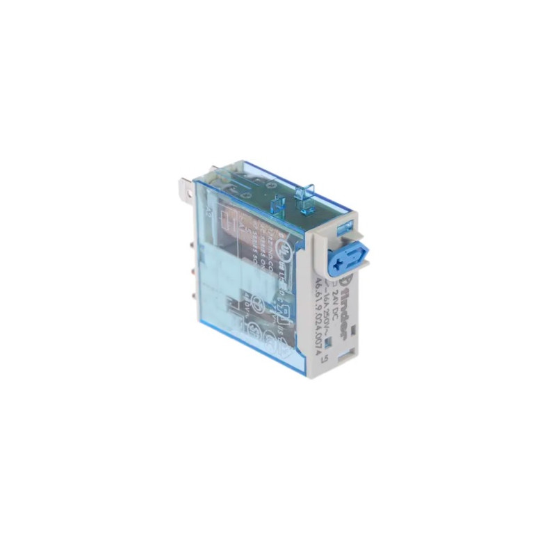 RELE INDUSTRIAL 24VDC 1 CTO  FASTON