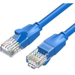 LATIGUILLO RJ45 UTP CAT 6 0 5M COLOR AZUL CCA