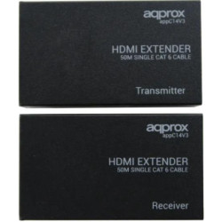 EXTENSOR HDMI CABLE RJ45 CAT 6 APPROX APPC14V4