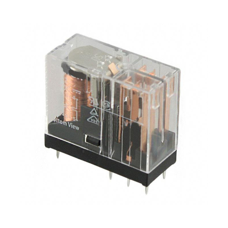 RELE MINI JQX-14FC 24VAC 10A 2CTOS SPDT