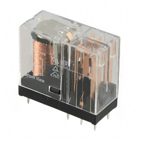 RELE MINI JQX-14FC 24VAC 10A 2CTOS SPDT