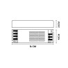FUENTE ALIMENTACION SLIM PARA TRAS LED 100W 12VDC