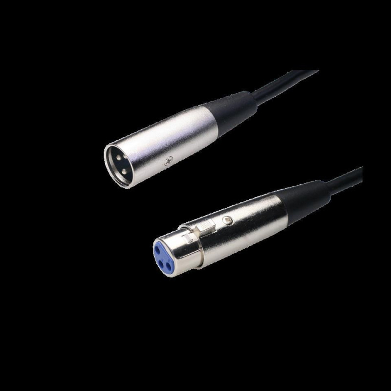 CABLE XLR  CANON  MACHO-HEMBRA 3 METROS