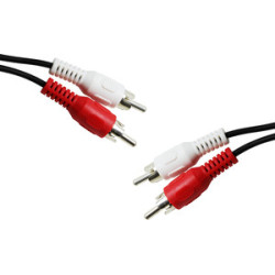 CABLE AUDIO 2 RCA MACHO-MACHO 3M 