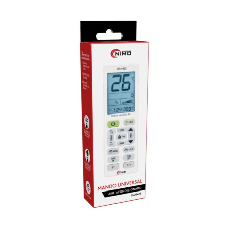 MANDO UNIVERSAL AIRE ACONDICIONADO NIMO