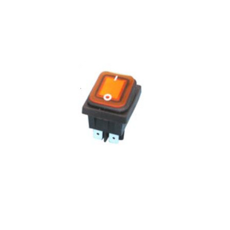 INTERRUPTOR LUMINOSO AMBAR  ESTANCO