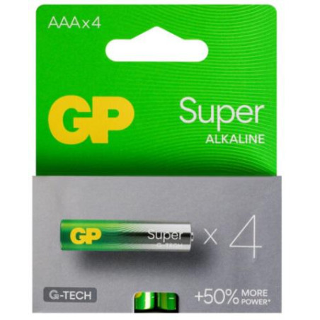 BLISTER 4 PILAS ALCALINAS LR03  AAA  G P 