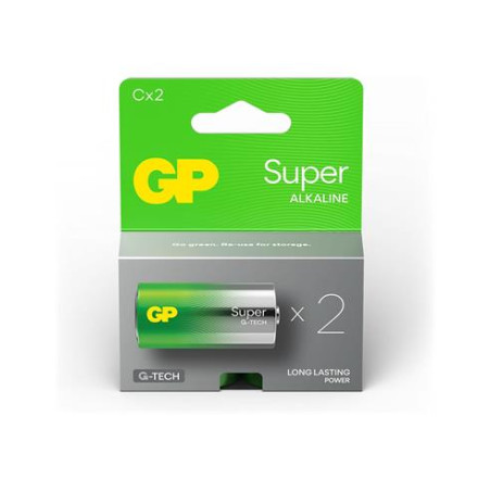 BLISTER 2 PILAS ALCALINAS LR14  C  G P 