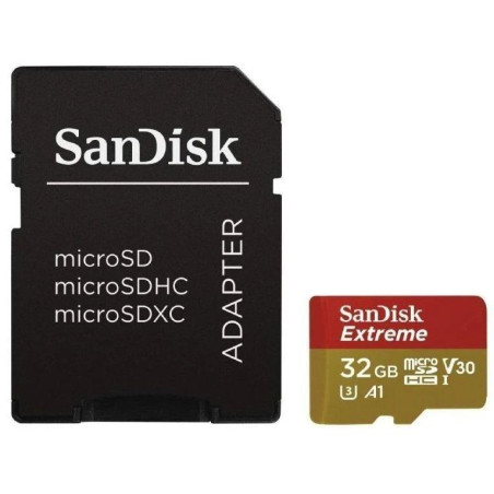 TARJETA MICRO SD 32GB SANDISK EXTREME ADAPT