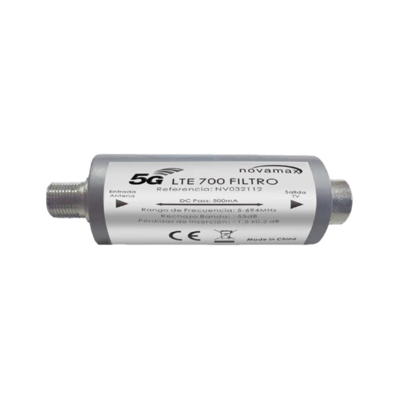 FILTRO DE INTERIOR LTE 5G  F MACHO-MACHO