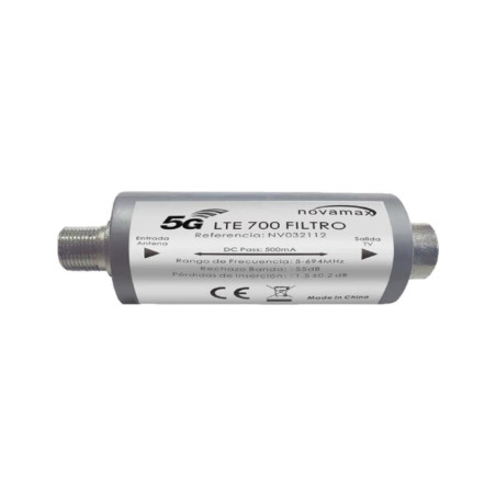 FILTRO DE INTERIOR LTE 5G  F MACHO-MACHO
