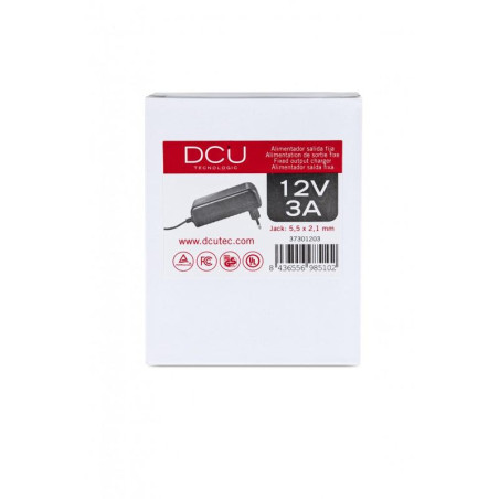ALIMENTADOR CONMUTADO 12V 3A JACK 5 5 x 2 1mm