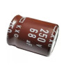 CONDENSADOR 68 MF 250V 105ª