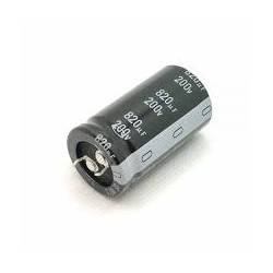 CONDENSADOR  820 NF 200V  105º