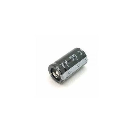 CONDENSADOR  820 NF 200V  105º