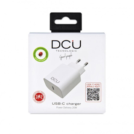 CARGADOR USB TIPO C 20W DCU 37300720