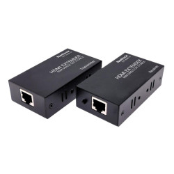 EXTENSOR HDMI POR RJ45 CAT 6 HASTA 50m ALIM