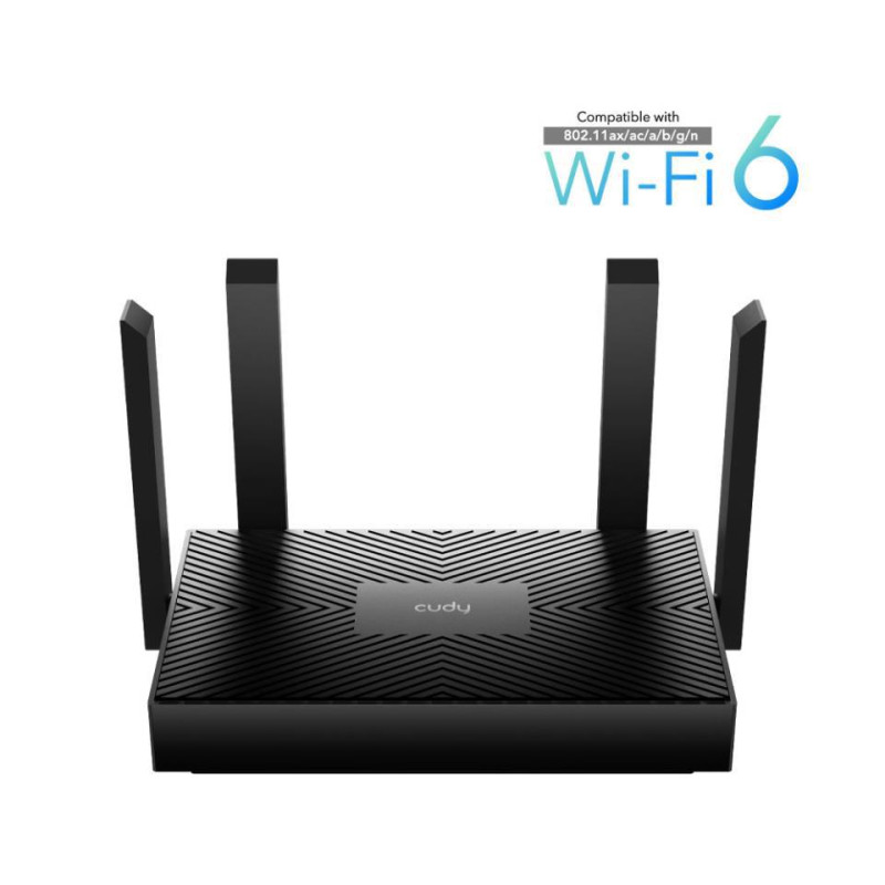 ROUTER WIFI 6 CUDY AX1500 4xRJ45 GIGABIT