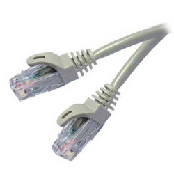 LATIGUILLO RJ45 UTP CAT 6 1M GRIS CCA