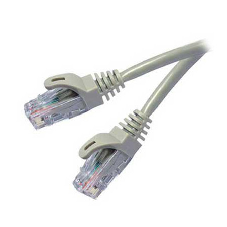 LATIGUILLO RJ45 UTP CAT 6 1M GRIS CCA