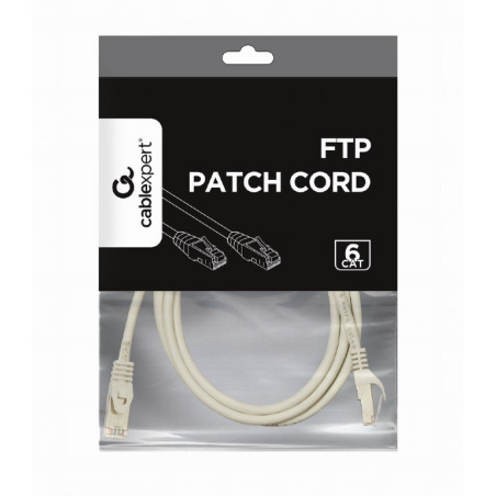 LATIGUILLO RJ45 FTP CAT 6 3M GRIS CCA