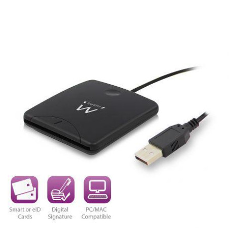 LECTOR DE DNI ELECTRONICO USB 2 0 COMP  DNI 3 0