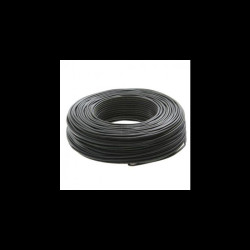 CABLE UNIPOLAR SECCION 0 25mm NEGRO ROLLO 100m