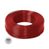 CABLE UNIPOLAR SECCION 0 25mm ROJO ROLLO 100m