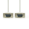 CABLE SERIE RS232  DB MACHO  - DB9 MACHO 1 80M