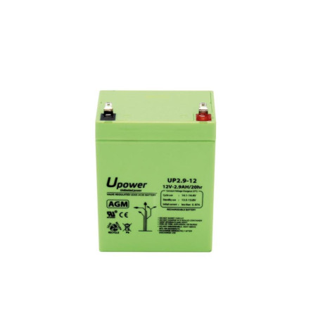 BATERIA 12V 2 9A PLOMO AGM 79x55x99mm UPOWER