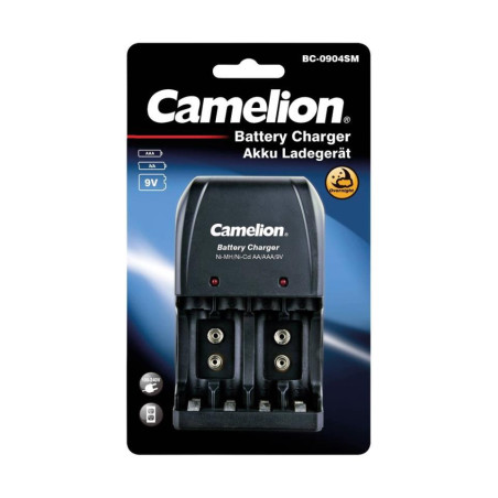 CARGADOR DE PILAS NI-CD/NI-MH 4xAA/4xAAA/9V