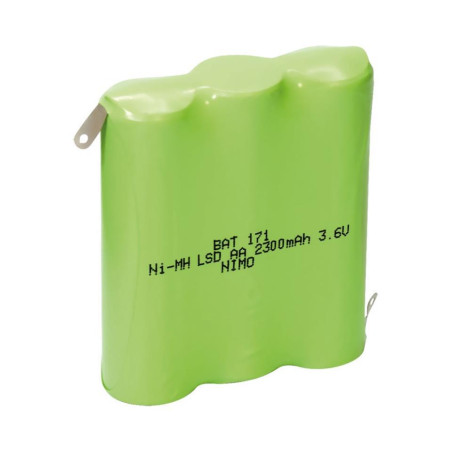 PACK DE BATERIAS 3 6V 2300mAh NI-MH