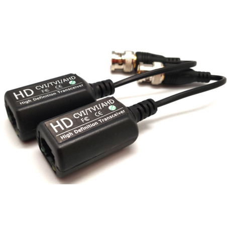 BALUN PASIVO BNC - RJ45 720p/1080p HD-CVI/TVI-AHD