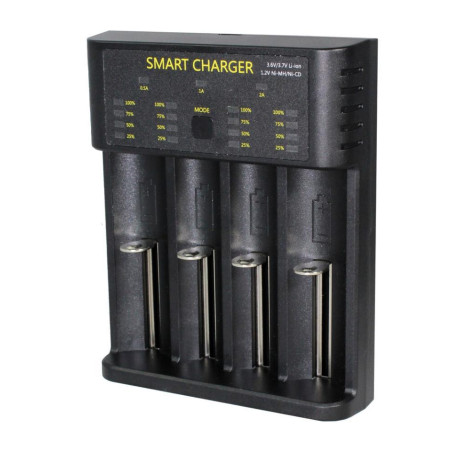 CARGADOR USB DE PILAS DE LITIO  NI-CD  NI-MH