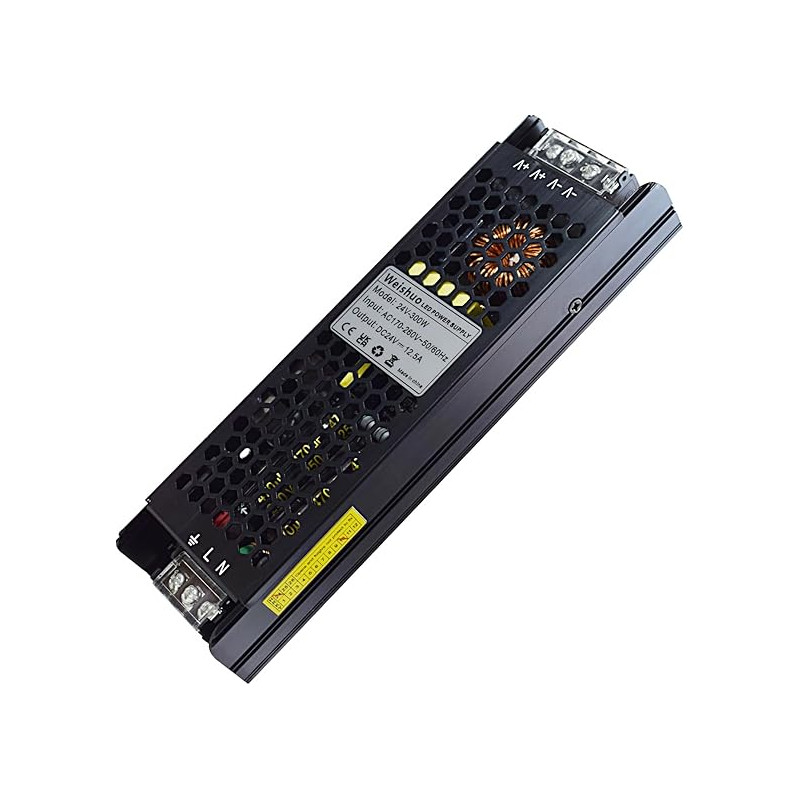 FUENTE ALIMNETACION EXTRA FINA 12V 300W 25A FUENTE ALIMNETACION EXTRA FINA 12V 300W 25A