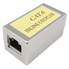 ADAPTADOR DOBLE HEMBRA RJ45 FTP CAT 6