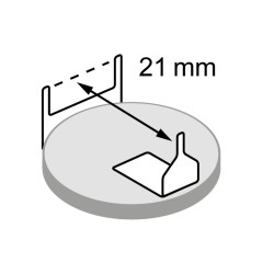 PILA LITIO BOTON CR2450H C I  HORIZONTAL
