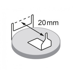 PILA LITIO BOTON CR2430H C I  HORIZONTAL