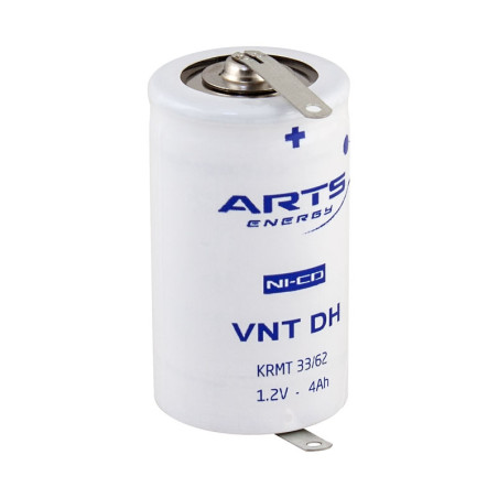 PILA REGARGABLE RC20 1 2V 4000mAh Ø32 2x60mm C/TER