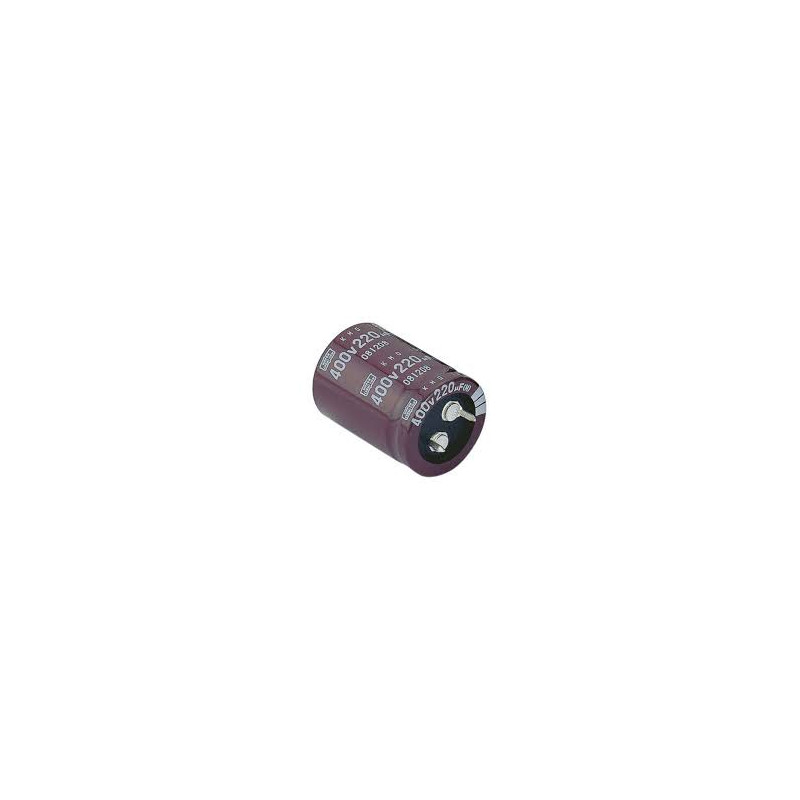 CONDENSADOR ELECTROLITICO 220 UF 400 V CONDENSADOR ELECTROLITICO 220 UF 400 V