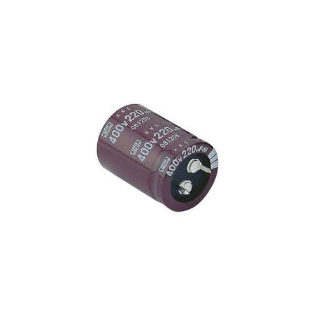 CONDENSADOR ELECTROLITICO 220 UF 400 V 