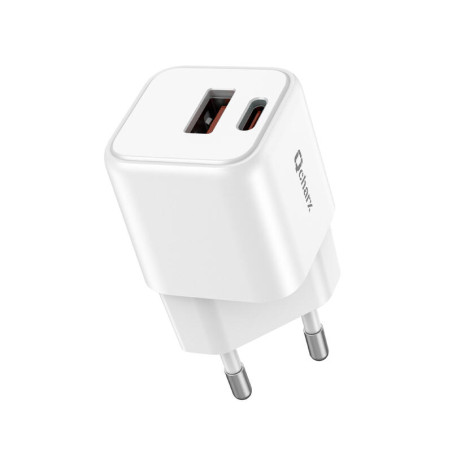 CARGADOR MINI 3A 1M 20W 1 PUERTO TIPO C 1 USB 